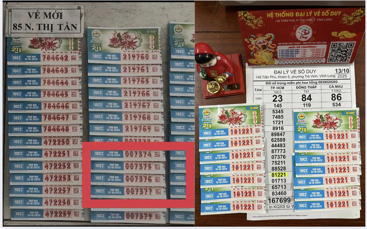 Xổ số miền Nam ngày 13 tháng 10: TP.HCM xuất hiện nhiều vé trúng giải lớn