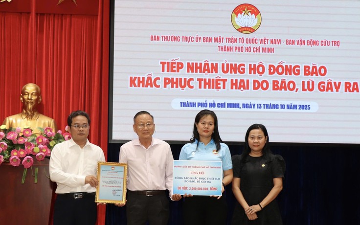 TP.HCM đã chi hơn 67 tỉ đồng hỗ trợ đồng bào vùng bão lũ