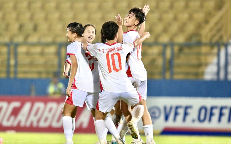 U.17 nữ Việt Nam ra quân tưng bừng ở vòng loại châu Á: Thắng rất đậm đảo Guam