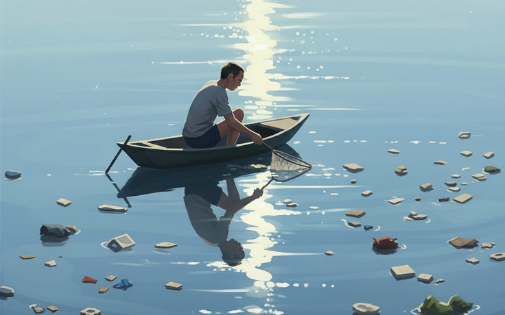 Ngồi bên sông - Truyện ngắn dự thi của Diệp Bần Cò