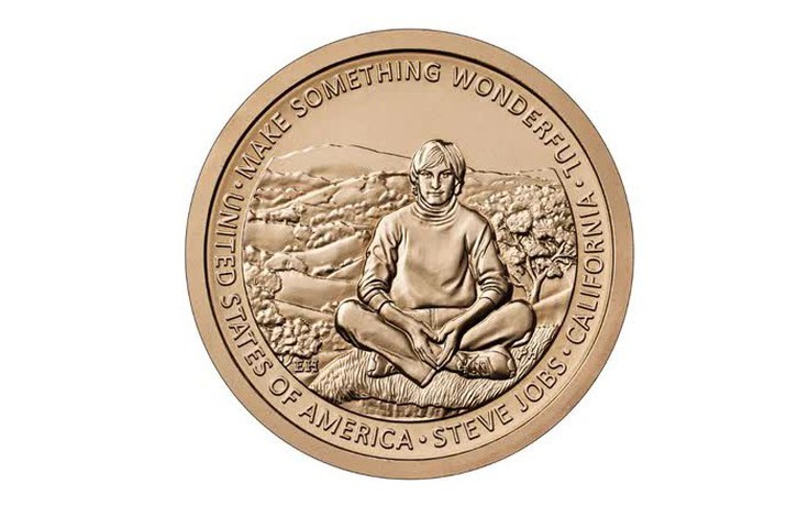 Steve Jobs sẽ xuất hiện trên đồng xu kỷ niệm 1 USD của Mỹ