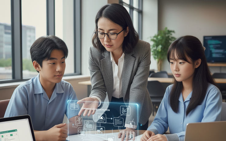 Ứng dụng AI hướng nghiệp cho học sinh từ lớp 4