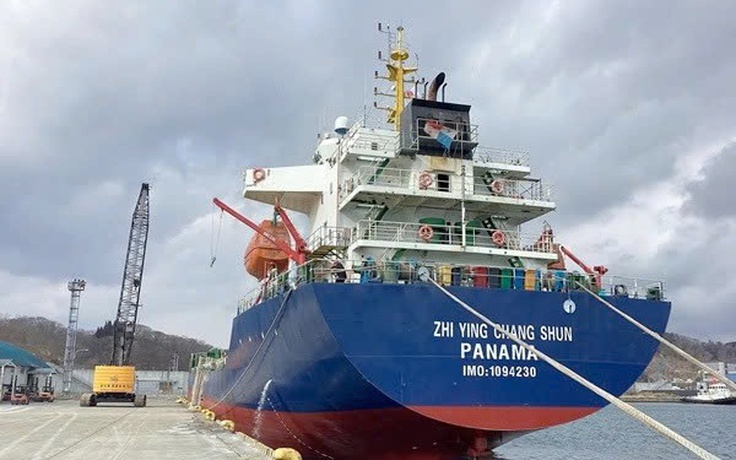 Bắt giữ tàu biển Zhi Ying Chang Shun để giải quyết khiếu nại