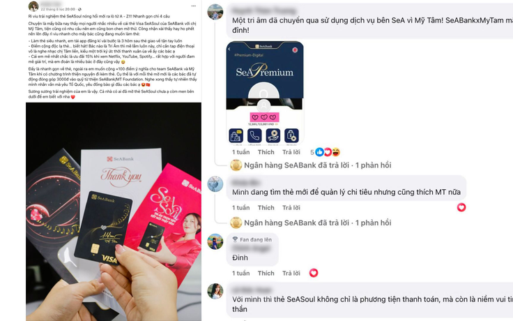 SeABank cùng Mỹ Tâm mở ra trải nghiệm tài chính trọn vẹn với thẻ SeASoul