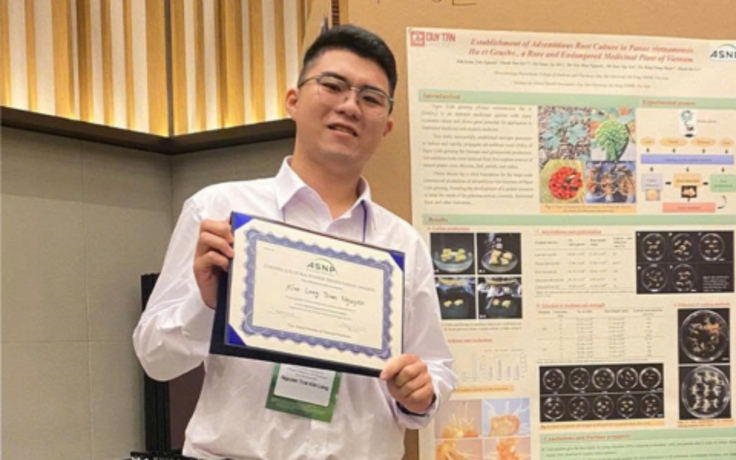 SV Công nghệ Sinh học ĐH Duy Tân đạt giải Báo cáo Poster Xuất sắc tại ASNP 2025