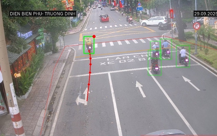 Danh sách giao lộ ở TP.HCM nơi camera AI bắt lỗi rẽ trái khi đèn đỏ