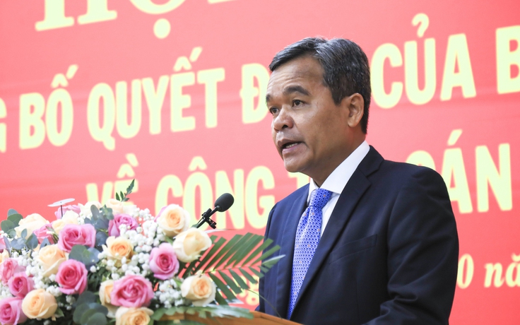 Ông Hồ Văn Niên giữ chức Bí thư Tỉnh ủy Quảng Ngãi