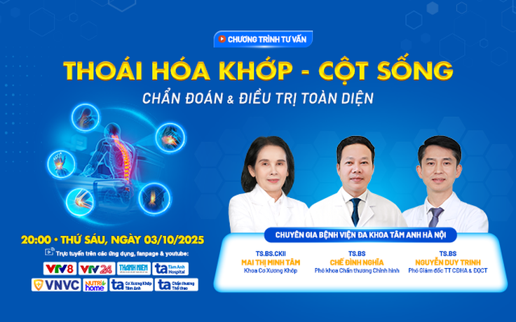 Thoái hóa khớp - cột sống: Chẩn đoán và điều trị toàn diện