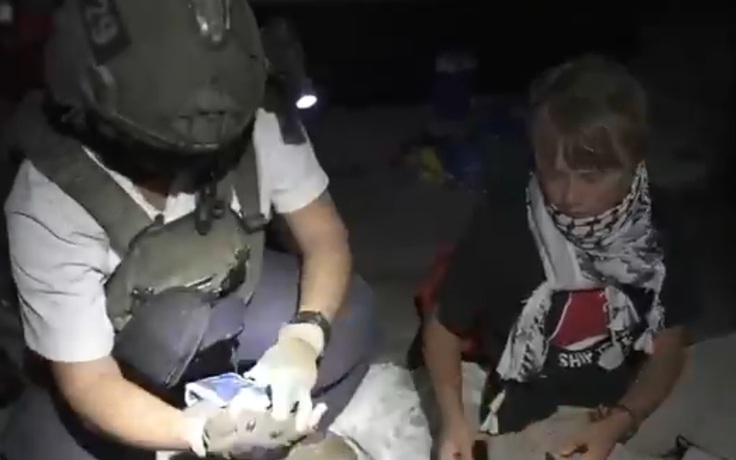 Israel chặn thuyền chở hàng viện trợ Gaza, bắt nhà hoạt động nổi tiếng