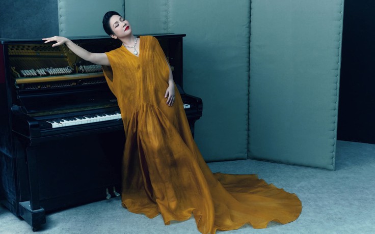 Sáng bừng không gian tiệc thu với các thiết kế lụa và vải mềm