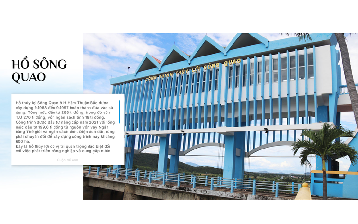 Xả lũ hồ Sông Quao