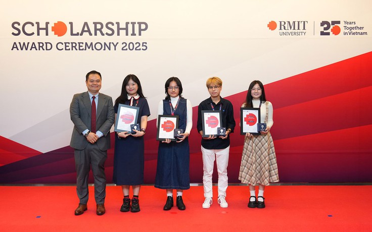 RMIT Việt Nam trao học bổng trị giá 47,5 tỉ đồng năm 2025