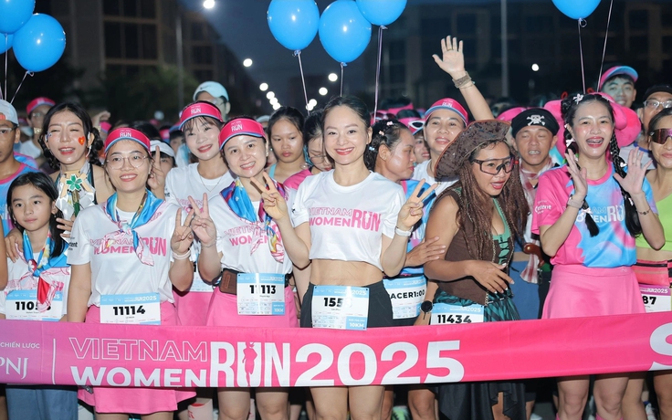 Diễn viên Lan Phương cùng Vietnam Women Run lan tỏa cảm hứng