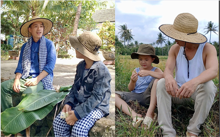 Nhật ký online 'triệu view' của hai cha con