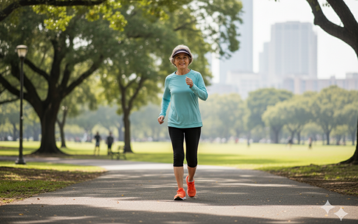 Đi bộ thể dục: Tìm ra 'số bước lý tưởng' giúp bảo vệ tim, sống thọ hơn