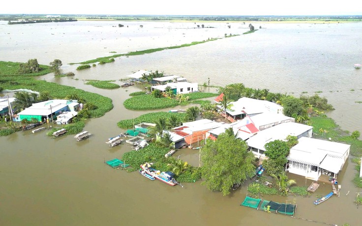 Mùa nước nổi với những lo âu của người dân vùng Đồng Tháp Mười