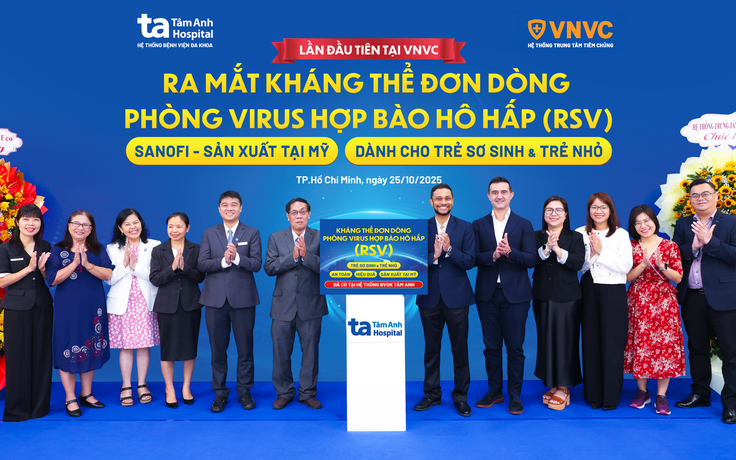 Việt Nam có kháng thể đơn dòng phòng viêm phổi do RSV ở trẻ