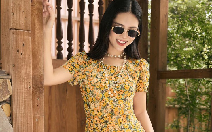 Hóa nàng thơ với vẻ đẹp không tuổi của những chiếc váy hoa