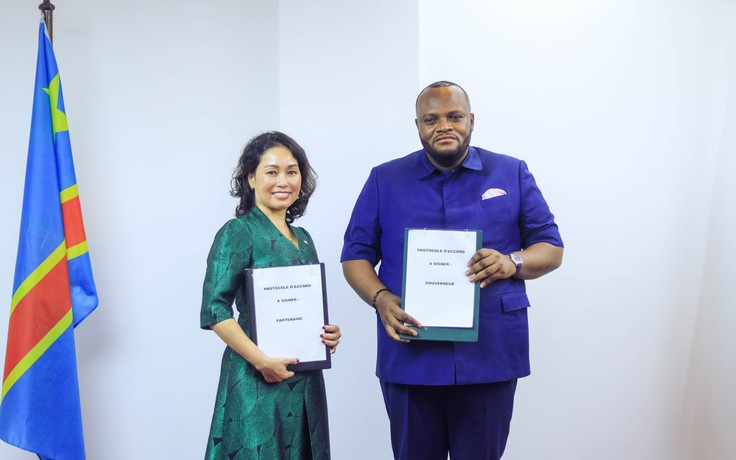 Vingroup mang mô hình siêu đô thị và giao thông xanh tới Congo