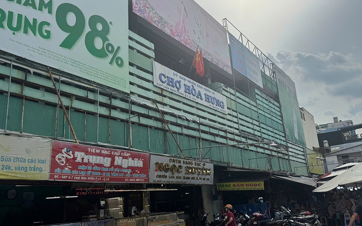 Đời chợ ở TP.HCM: 'Chợ an dưỡng' Hòa Hưng