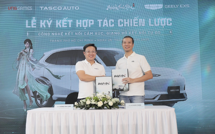 VNGGames và Tasco Auto ký kết hợp tác chiến lược ra mắt game Nghịch Thủy Hàn