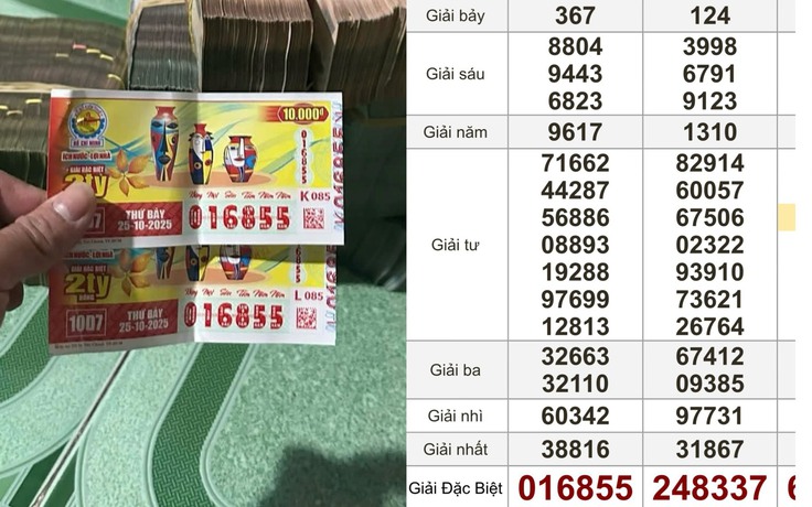 Hai khách trúng độc đắc 6 tỉ xổ số miền Nam, kể chuyện may mắn bất ngờ