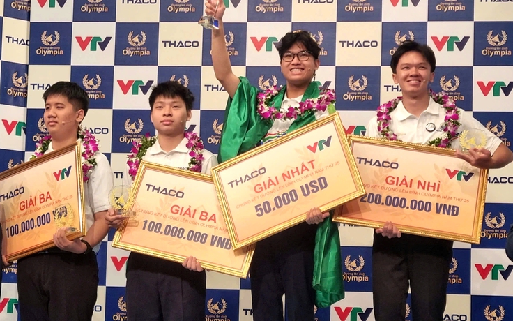 Quán quân Đường lên đỉnh Olympia 2025 Trần Bùi Bảo Khánh: 'Em rất vui, tự hào'