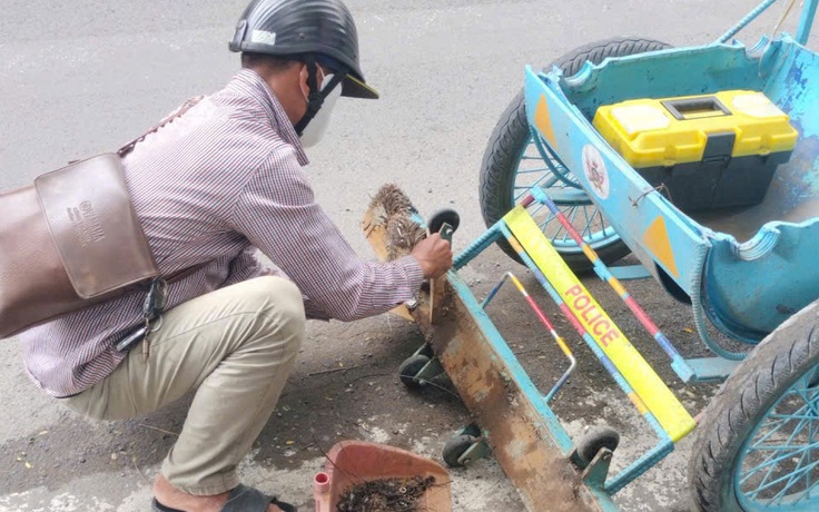 TP.HCM: Tái diễn nạn rải đinh quốc lộ 1K, công an kêu gọi người dân tố giác