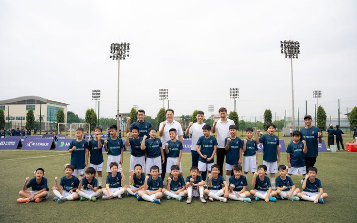 HD Hyundai Electric x K League đồng hành cùng thanh thiếu niên Việt Nam