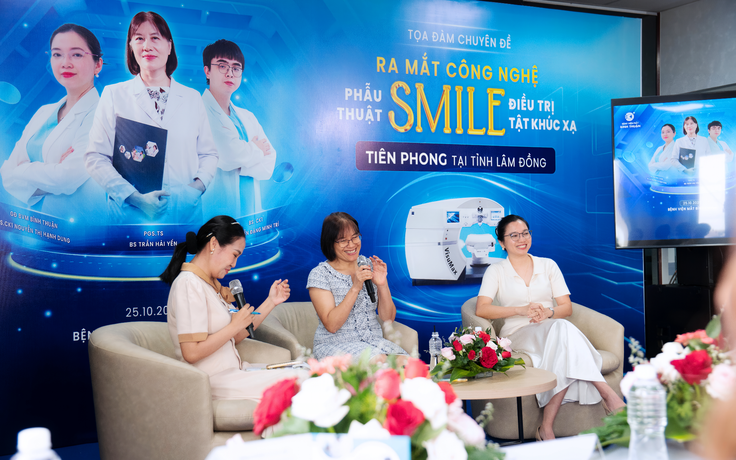 Bệnh viện Mắt Bình Thuận ra mắt công nghệ phẫu thuật khúc xạ SMILE
