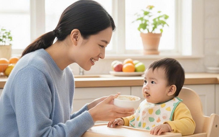 Nguy cơ thiếu năng lượng khi ăn dặm kiểu Nhật theo thông tin trên mạng
