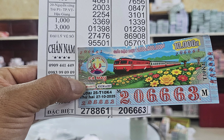 Chàng trai 20 tuổi trúng độc đắc xổ số miền Nam, giấu gia đình tin vui