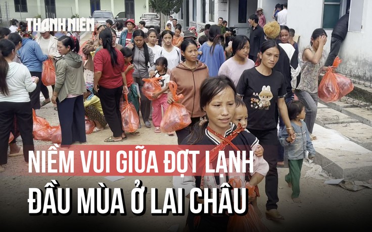 Niềm vui giữa đợt lạnh đầu mùa ở Lai Châu: Hành trình ngàn cây số gửi gắm yêu thương