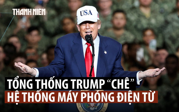 Ông Trump chê máy phóng điện từ, muốn tàu sân bay dùng lại máy phóng hơi nước