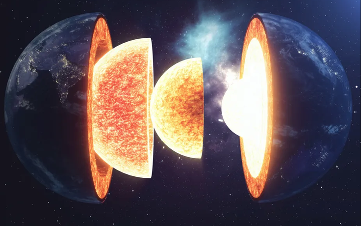 Phát hiện một thứ gì đó khổng lồ chuyển động gần lõi trái đất