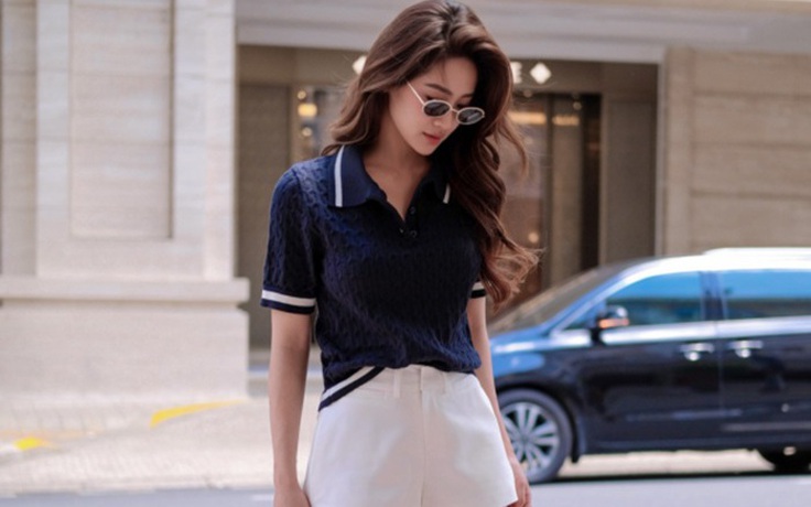 Khoe trọn sắc vóc yêu kiều cùng quần shorts cạp cao