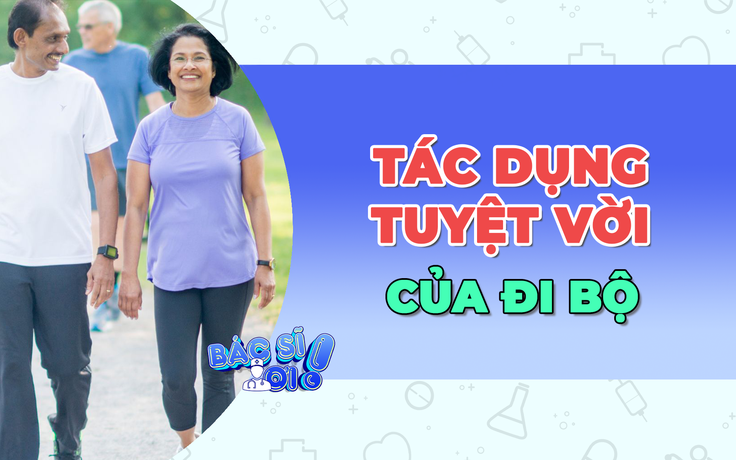 Tác dụng tuyệt vời của việc đi bộ đều đặn tới tim mạch