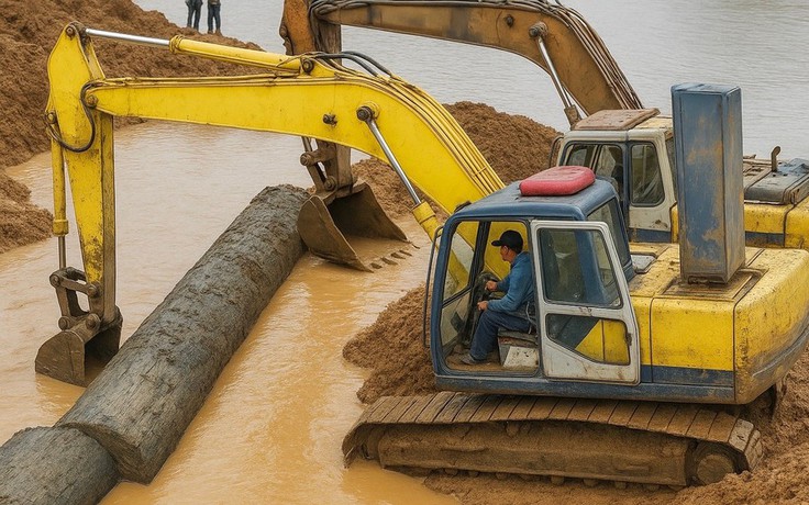 Chậm trễ xử lý vụ phá nát bờ sông Ayun khai thác gỗ lạ