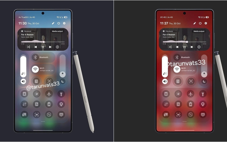 One UI 8.5 sắp có giao diện trong suốt giống iOS 26
