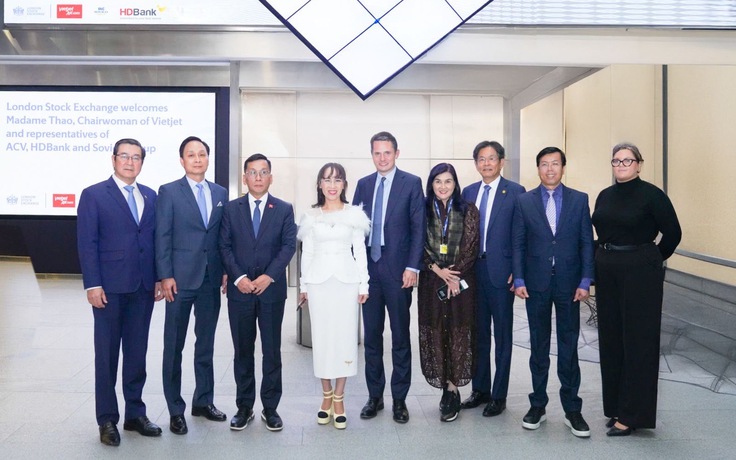 Lãnh đạo HDBank thăm Sàn giao dịch Chứng khoán London