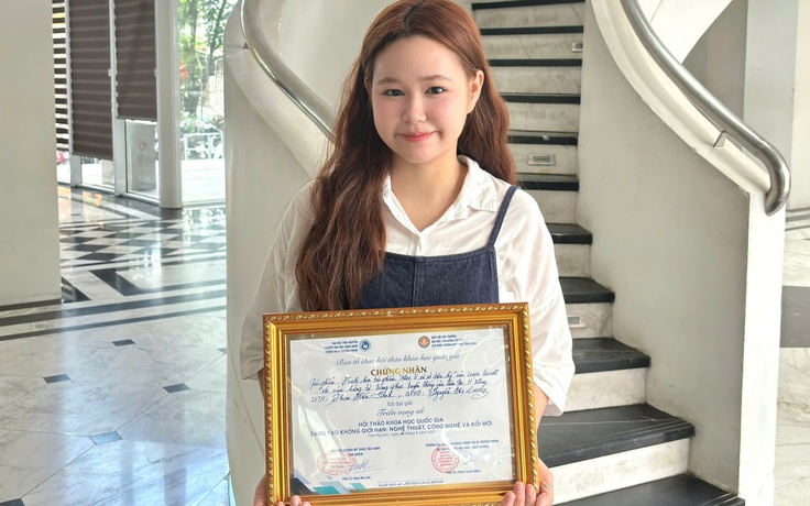 Đồ án tốt nghiệp của sinh viên thiết kế đồ họa ĐH Duy Tân giành giải 'Triển vọng số'