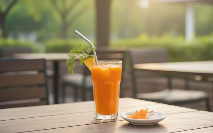 Ly nước ép đẹp mắt ai cũng thích không ngờ là khắc tinh của ung thư