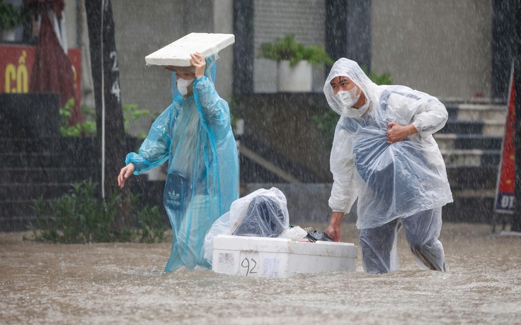 Áp thấp nhiệt đới suy yếu từ bão Matmo gây mưa lớn ở Bắc bộ, Thanh Hóa