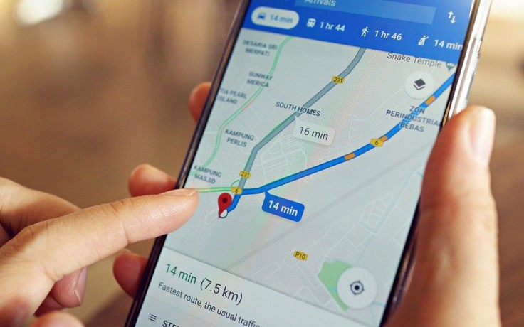 Google Maps gặp sự cố khi chuyển dữ liệu Dòng thời gian