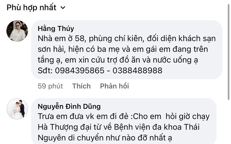 Thái Nguyên trắng đêm trong cơn lũ lịch sử: Người dân mắc kẹt liên tục cầu cứu