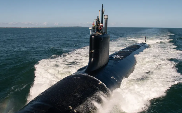 Tàu ngầm hạt nhân tối tân nhất của Mỹ hoàn tất thử nghiệm