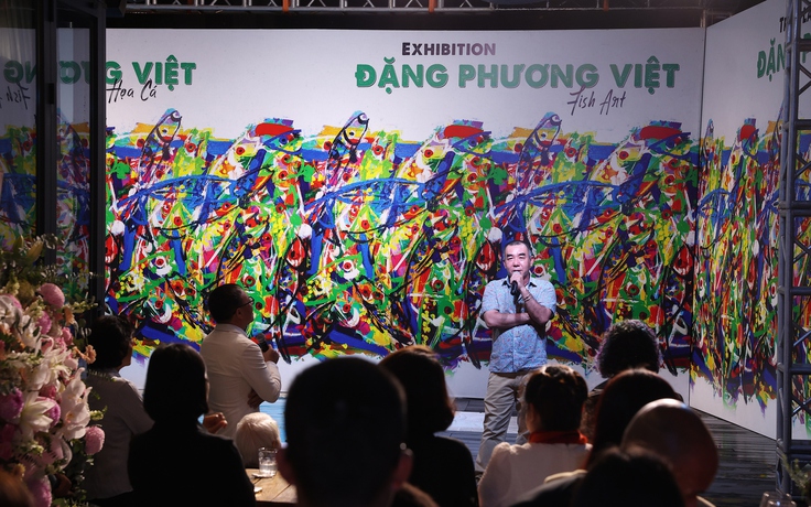 Có gì trong triển lãm ‘Họa cá’ của Đặng Phương Việt?