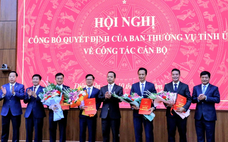 Tỉnh ủy Điện Biên điều động, bổ nhiệm nhiều cán bộ