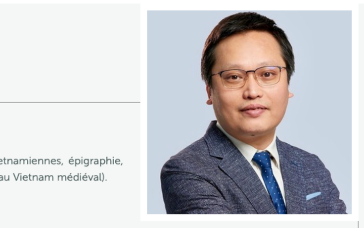 Người Việt Nam thứ 2 được bầu vào Viện hàn lâm Văn khắc và Mỹ văn Pháp