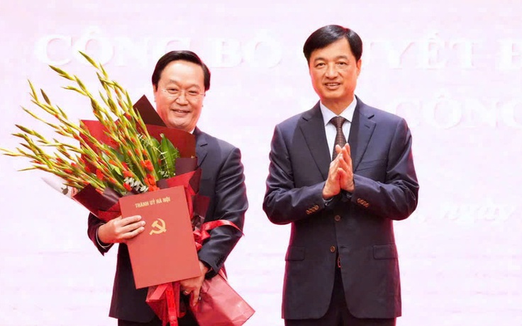 Ông Nguyễn Đức Trung làm Phó bí thư Thành ủy Hà Nội